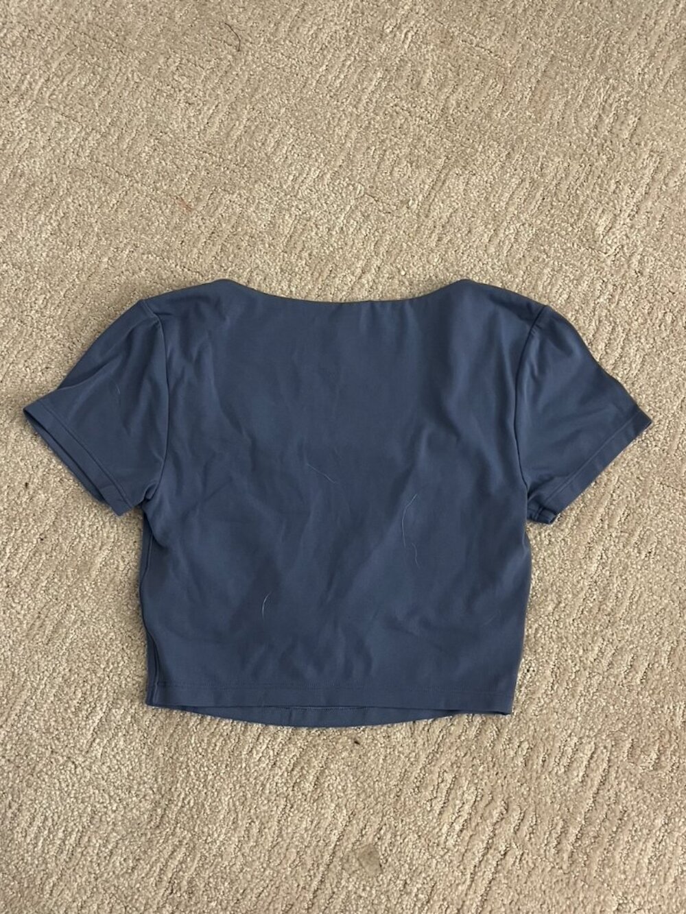 Offline by Aerie Real Me Crop Top Square Neck Tee - Picture 3 of 4